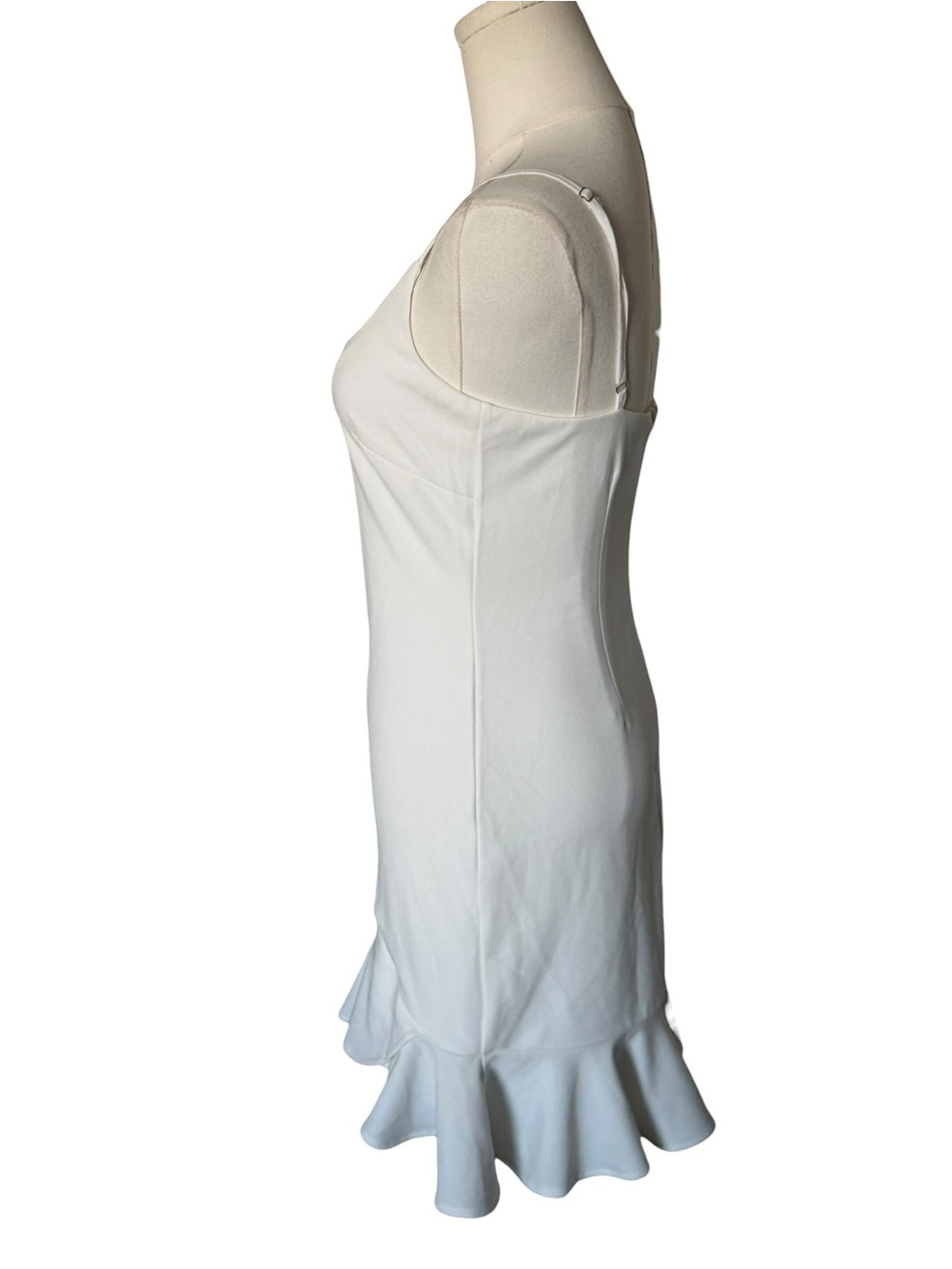 Hello Molly Mini Dress with Ruffled Hem - Picture 2 of 4